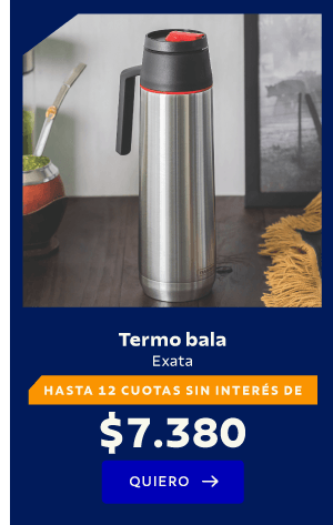 Termo bala Exata HASTA 12 CUOTAS SIN INTERÉS DE $7.380